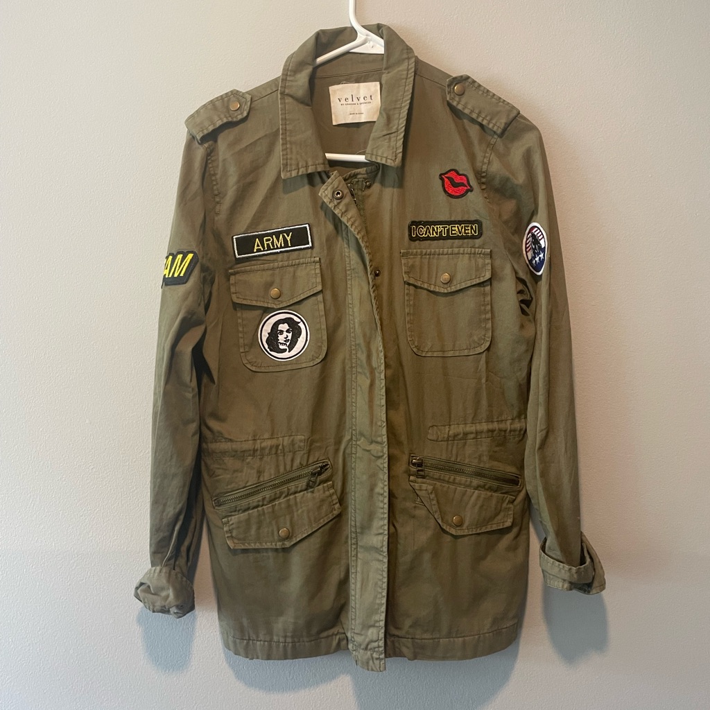 Velvet Brand Army Jacket